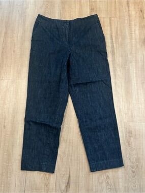 Talbots Dark Blue Straight-Leg Pants